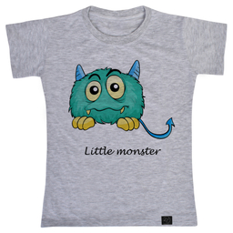 تیشرت پسرانه 27 طرح LITTLE MONSTER کد V05