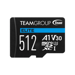 کارت حافظه MicroSDXC تیم گروپ مدل Elite UHS-I U1 ظرفیت 512 گیگابایت به همراه آداپتور