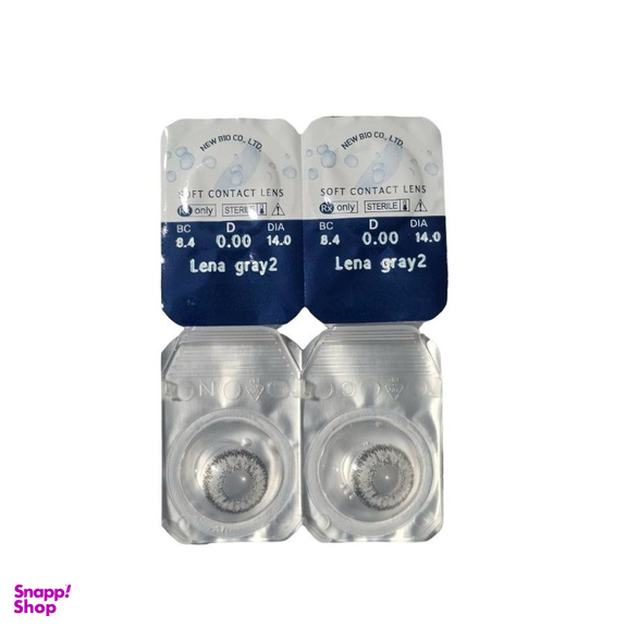 لنز چشم سالیانه نیوویژن رنگ Lena Gray 2 شماره 103