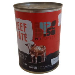 کنسرو گربه دی پی اس گروپ مدل بیف کد 21081 وزن 400 گرم