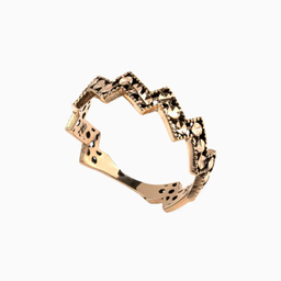 انگشتر طلا 18 عیار زنانه اپال گلد مدل نگار کد sh0102