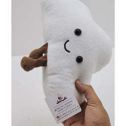 عروسک پولیشی ناب سل مدل ابر خندان سایز 25 سانتی متر