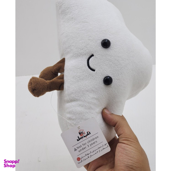 عروسک پولیشی ناب سل مدل ابر خندان سایز 25 سانتی متر