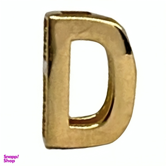 پلاک گردنبند طلا 18 عیار زنانه مدل D کد 36254