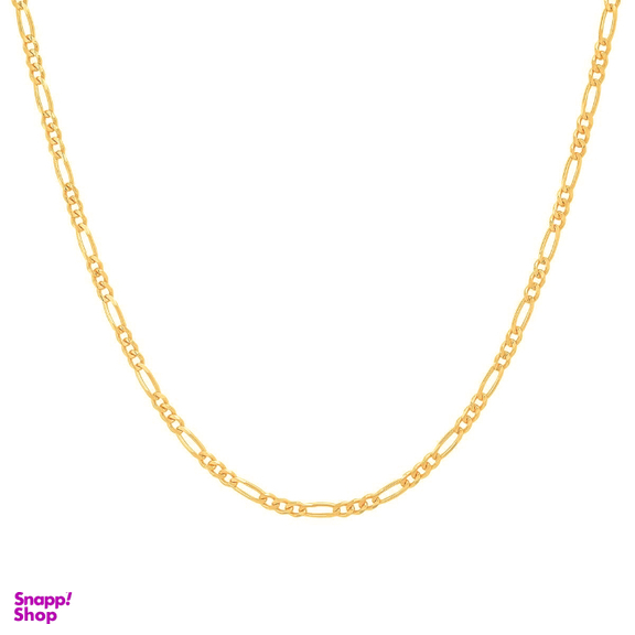 زنجیر طلا 18 عیار زنانه دیانا مدل فیگارو لایت کد 17