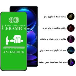 محافظ صفحه نمایش سرامیکی اپیکوی مدل unbreakable مناسب برای گوشی موبایل شیائومی Redmi Note 12 Pro / 12 Pro Plus