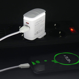 شارژر دیواری 25 وات سیبراتون مدل SW2225C PD به همراه کابل USB-C