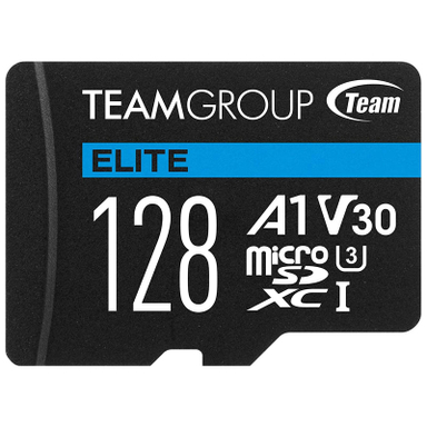 کارت حافظه microSDXC تیم گروپ مدل A1 V30 U3 C10 ظرفیت 128 گیگابایت