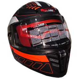 کلاه کاسکت ردلاین مدل فک ثابت عینک دار کد 942