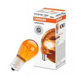 لامپ تک کنتاکت نارنجی اسرام مدل PY21W بسته دو عددی