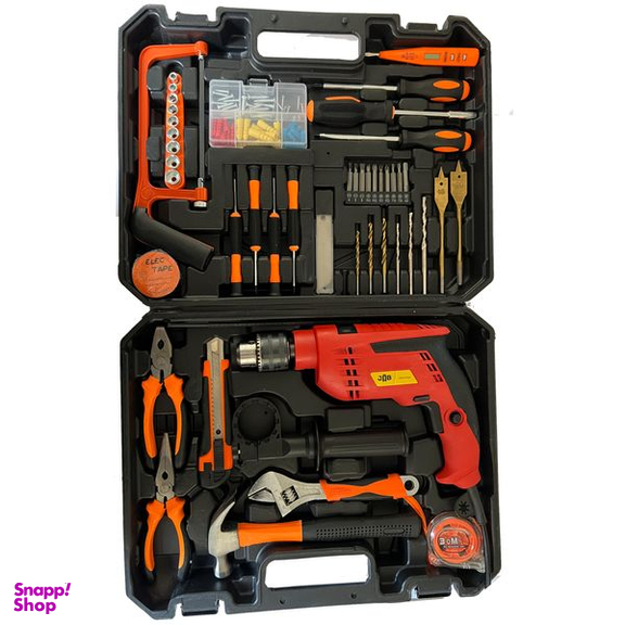 دریل چکشی جاب مدل JB-9100 RD مجموعه 160 عددی
