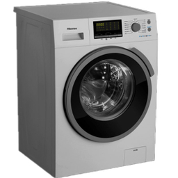ماشین لباسشویی هایسنس مدل WFH8012D ظرفیت 8 کیلوگرم