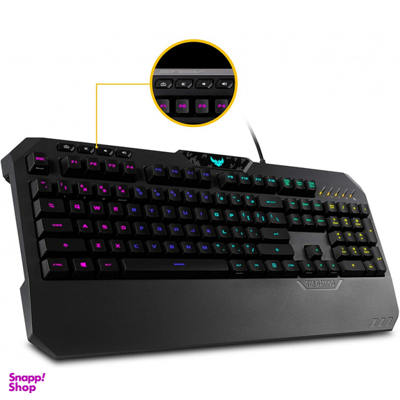 ماوس و کیبورد باسیم مخصوص بازی ایسوس مدل TUF Gaming Combo