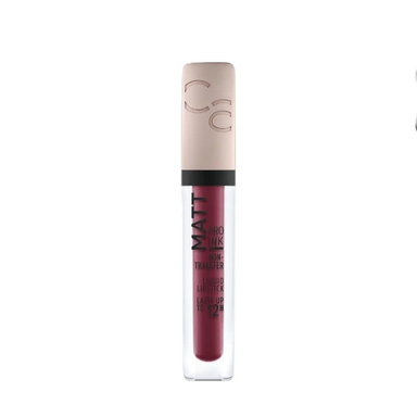 رژ لب مایع کاتریس مدل Matte Ink Pro شماره 100 رنگ قرمز تیره