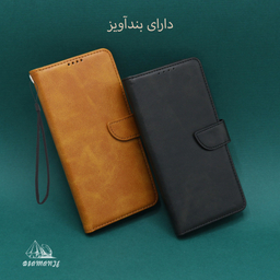 کیف کلاسوری دیامانته مدل Scusa Bk مناسب گوشی موبایل سامسونگ Galaxy A22 5G به همراه بند آویز