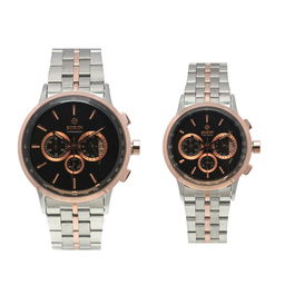 ست ساعت مچی عقربه ای زنانه و مردانه سورین مدل GL0914P-ST06B