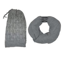 شال و کلاه بافت مدل shk149