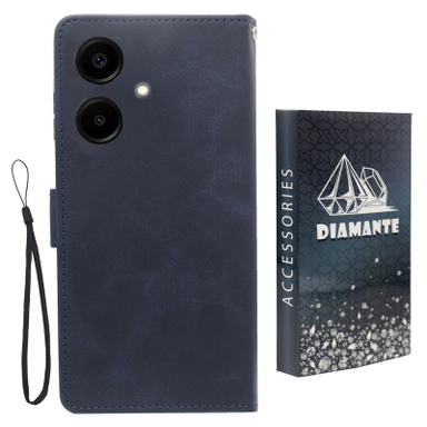 کیف کلاسوری دیامانته مدل Gira Bk مناسب گوشی موبایل سامسونگ Galaxy A06 به همراه آویز