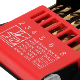ست مته آهن کبالت رونیکس کد RH-5529 مجموعه 6 عددی