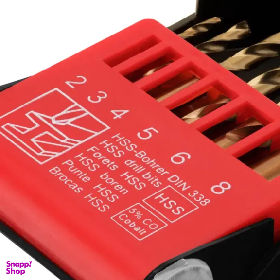 ست مته آهن کبالت رونیکس کد RH-5529 مجموعه 6 عددی
