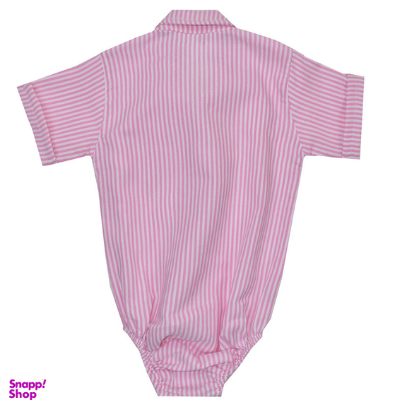 بادی آستین کوتاه نوزادی آنالی مدل راه راه کد 2