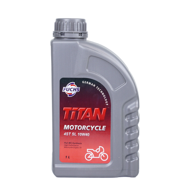 روغن موتورسیکلت فاکس مدل 10W40-SL-4ST حجم ۱ لیتر