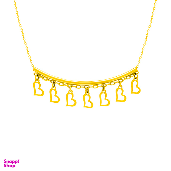 گردنبند طلا 18 عیار اقلیمه مدل GT1022