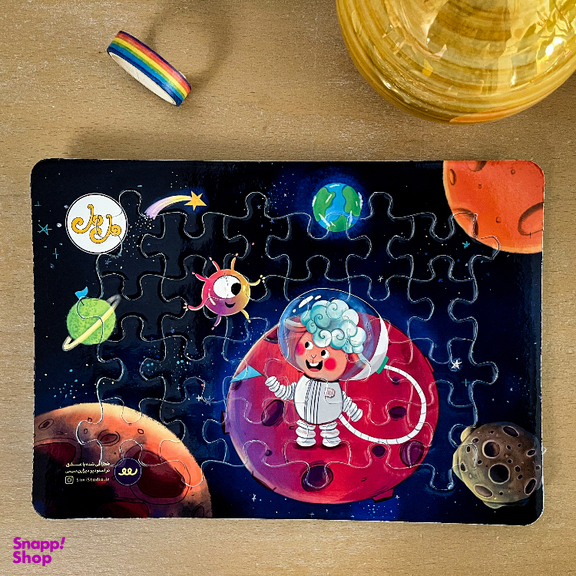 پازل 24 تکه طرح ململ