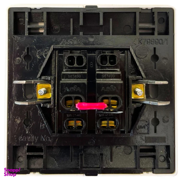 کلید دوپل صنایع آسیا الکتریک مدل WS