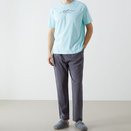 ست تیشرت آستین کوتاه و شلوار راحتی مردانه ال سی وایکیکی مدل Onluy