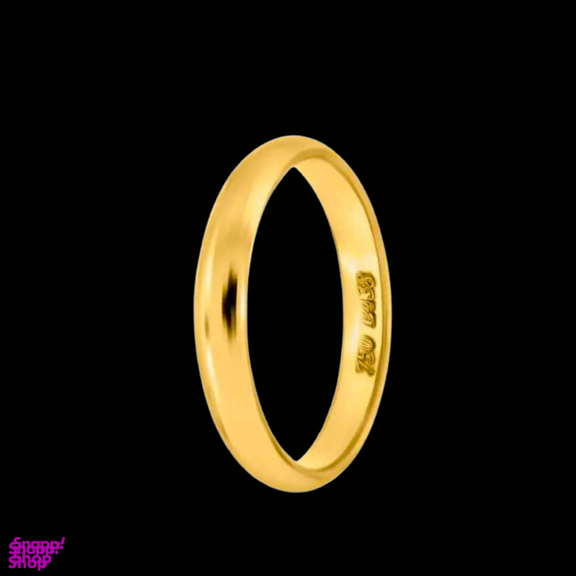 انگشتر طلا 18 عیار حلقه ای نوا گلد کد 27427