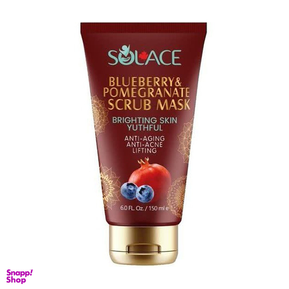 ماسک صورت سولس مدل عصاره انار حجم 150 میلی لیتر