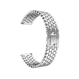 بند اپیکوی مدل Stain Less Bee 20mm مناسب برای ساعت هوشمند سامسونگ سری Galaxy Watch 4/5/6/ َActive1/2