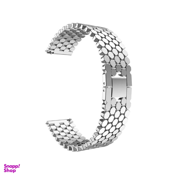 بند اپیکوی مدل Stain Less Bee 20mm مناسب برای ساعت هوشمند سامسونگ سری Galaxy Watch 4/5/6/ َActive1/2