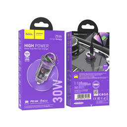 شارژر فندکی 30 وات هوکو مدل Z53A USB