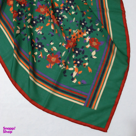روسری زنانه آنالیا مدل نخی خنک تابستانی طرح گل ریز کد ana-5026