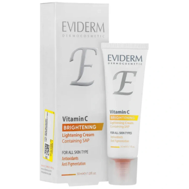 کرم روشن کننده اویدرم مدل ویتامین سی حجم 30 میلی لیتر