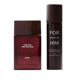 ادوپرفیوم مردانه زارا مدل Red Edition به همراه اسپری