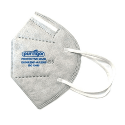 ماسک تنفسی 5 لایه مدل KN95 کد 100 بسته 15 عددی