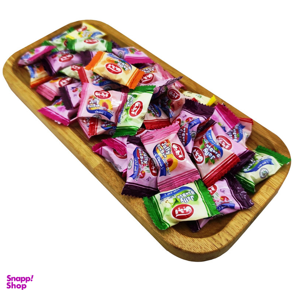 آبنبات با طعم میوه و مغز پاستیل آیدین وزن 500 گرم