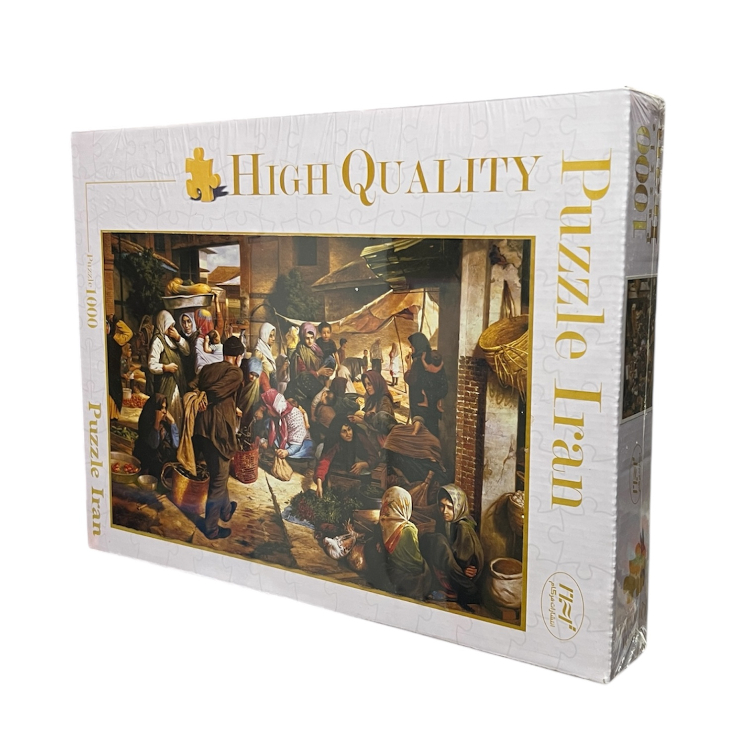 پازل 1000 تکه پازل ایران طرح بازار بافت قدیم کد 102110-77