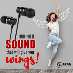 هندزفری باسیم ایفورج مدل MA-103 طول 1.2 متر