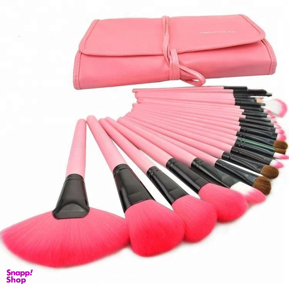 ست برس آرایشی مدل PA-24 مجموعه 24 عددی به همراه کیف