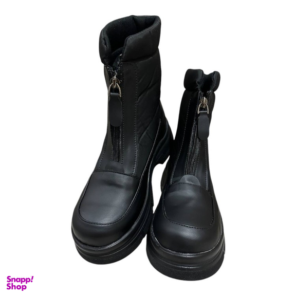 نیم بوت زنانه مدل کاپشنی