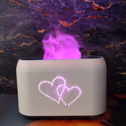 دستگاه بخور و رطوبت ساز سرد مدل قلب طرح آتش