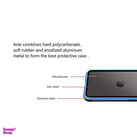 کاور کی -زد دو مدل Ares مناسب برای گوشی موبایل اپل iPhone 13 / 14
