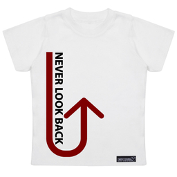 تیشرت آستین کوتاه پسرانه 27 مدل Never Look Back کد MH981