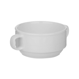 پیاله دسته دار 10 سانتی متری چینی زرین ایران مدل هتلی ۴۹ درجه عالی