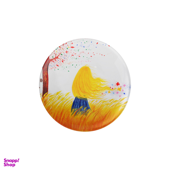 پیکسل ترمه طراحان ایده مدل دختری در گندم زار کد cfp1108