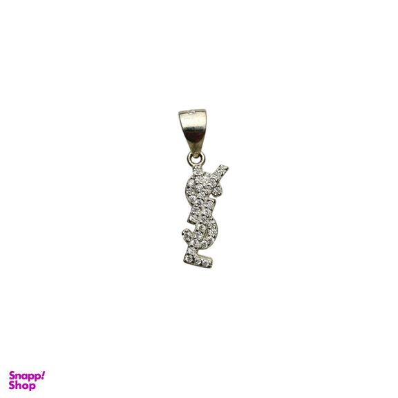 نیم ست نقره 925 عیار زنانه طرح ysl کد JWSET 1124022